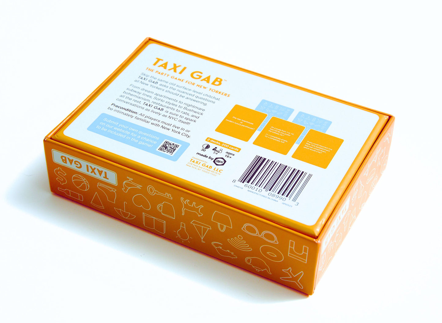 TAXI GAB Card Game